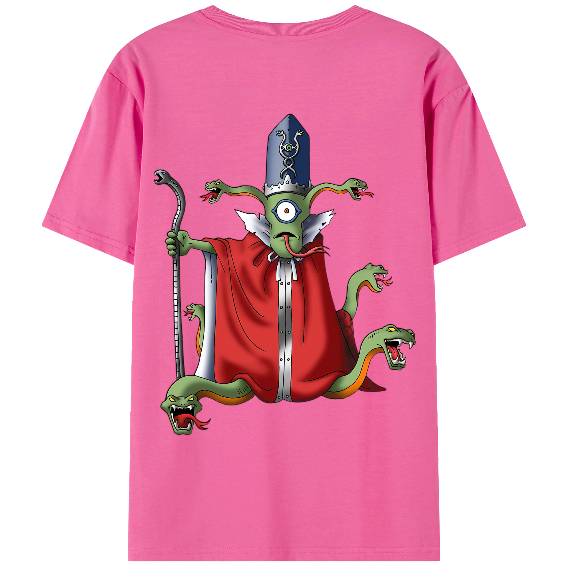 （画像用） ドラゴンクエスト Doragon Kuesuto Dragon Quest レディース半袖Tシャツ(バックプリント)